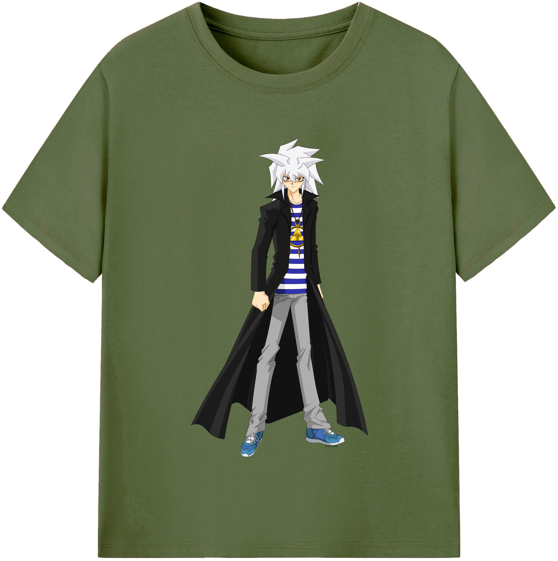 （画像用） 遊☆戯☆王 Yu-Gi-Oh! 綿100％半袖Tシャツ（フロントプリント）